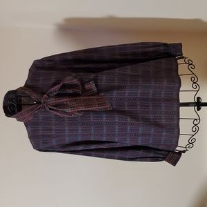 Jack Mulqueen silk vintage blouse size 12